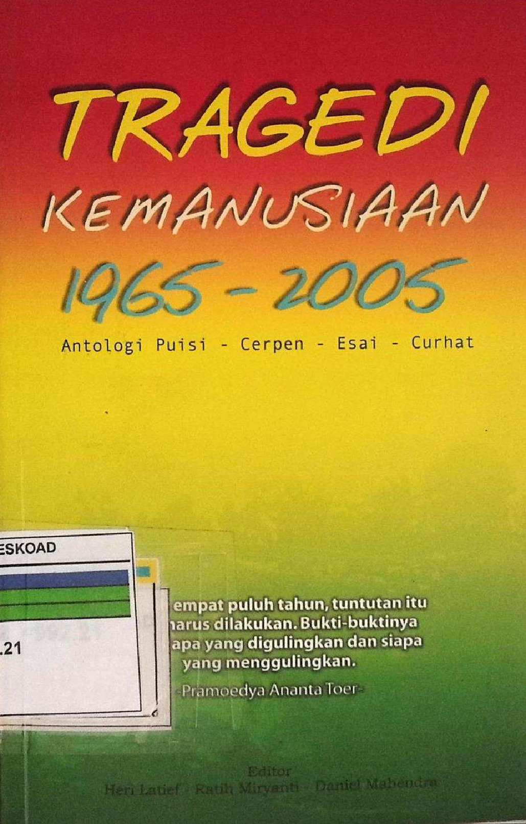 Tragedi Kemanusiaan 1965 - 2005